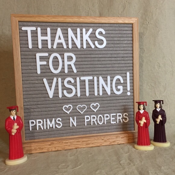 Vintage Graduate Cake Toppers Male And Female 80s - Picture 16 of 16